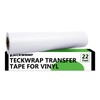 TECKWRAP Clear Transfer Tape for Vinyl, Medium Tack & Adhesive
