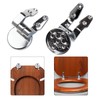 Fanmitrk Toilet Seat Hinges Made of Zinc Alloy, Toilet Lid