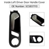 Topteng Interior Left Driver Door Handle Cover 5C5837113 for VW