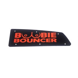 TM CUSTOM FABRICATING Honda Talon 1000 boobie bouncer dash plate orange lettering