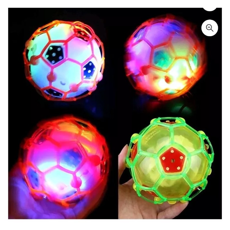 Big Time LED LIGHT UP CRAZY BOUNCE SOCCER BALLS *Randomly