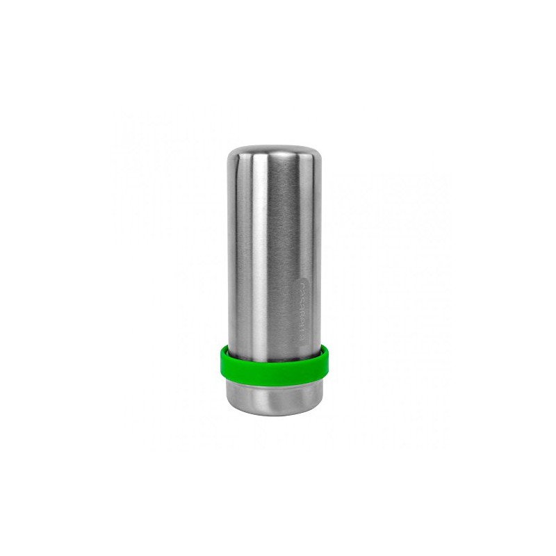 Casabella Garlic Shake 'n Press-Stainless/Green, 8x8x18 cm