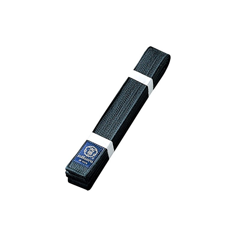 Kuzakura JE35B Black Red Belt Black No. 3.5, Black