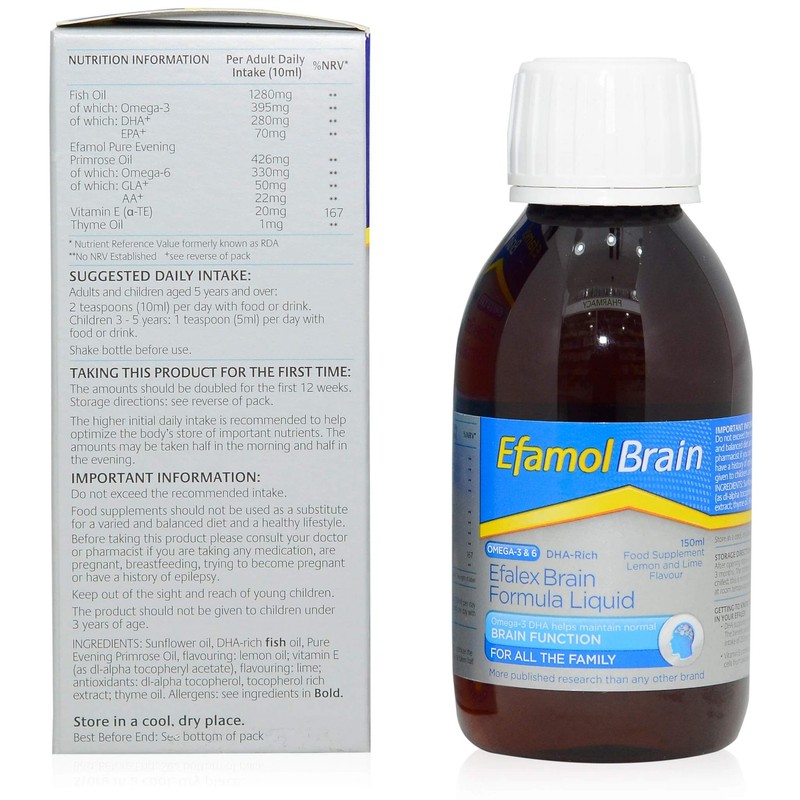 Efamol Efalex Liquid 150ml X 2 (Pack of 2)