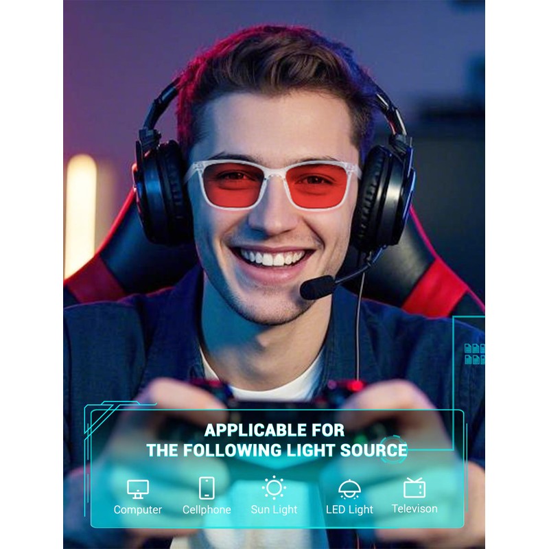 TIJN TIJN Sleep Glasses for 99.9% Blue Green Light Blocking