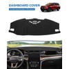FIILINES Dash Cover for Jeep Grand Cherokee L 2021-2025(Not Fit