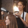 BANGMENG Round Brush Blow Out with Boar Bristles, Nano Thermal