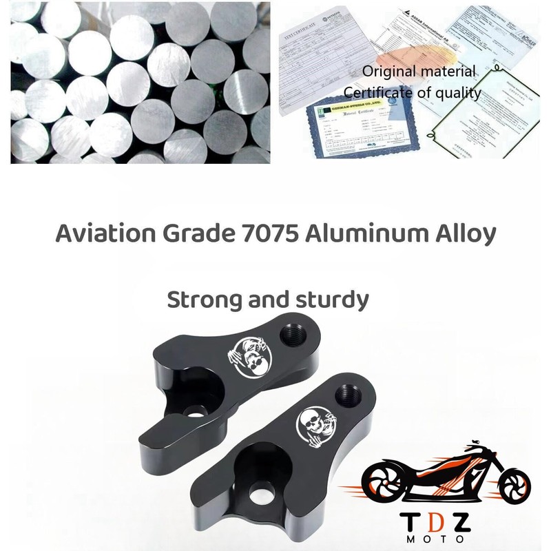 𝟐𝟎𝟎𝟐-𝟐𝟎𝟐𝟑 Black 2'' Inch Lowering Links Blocks Kit compatible with