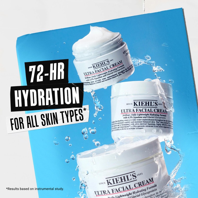 Kiehl's Ultra Facial Cream, with 4.5% Squalane to Strengthen Skin's