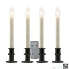 Celestial Lights Set of Four Battery Operated Remote Programmable Window