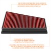 Red Reusable&Washable High Flow Drop-in Air Filter Compatible with Mercedes