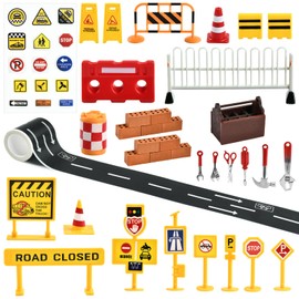 YAXZIM Gnome Accessories Miniature, Gnome Construction Site, Gnome Accessories Miniature Tool Box Set, Gnome Accessories Christmas, Dollhouse Accessories, Miniature Garden Tools Decoration (A)