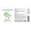 GreenHealth Neem Oil - 8 fl oz - 100% Pure