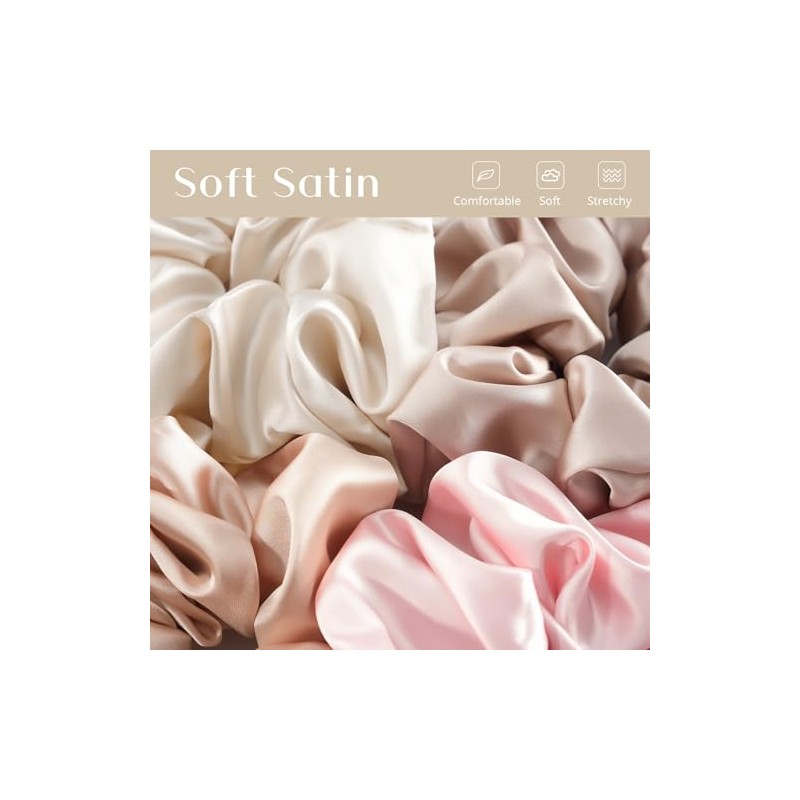Lolalet Scrunchies Grandes para el Pelo