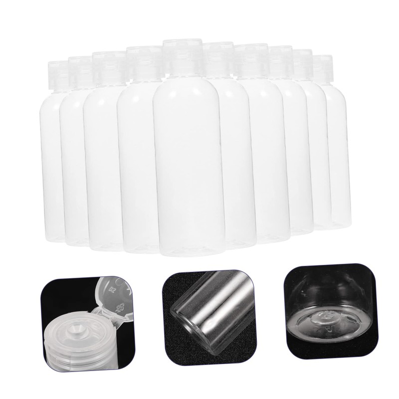 OHPHCALL 10pc Travel Bottle Set Toiletry Containers Mini Travel Toiletries