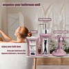 5 Piece Bathroom Accessories Set, Collection Bath Set Features Soap