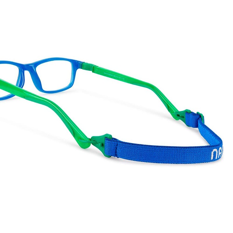 NANOVISTA Unisex Children's Sunglasses, Azul Cristal/Verde