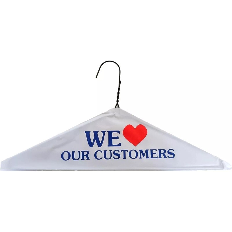 WANOWA Caped Hangers 100 pcs - 18" WE LOVE OUR