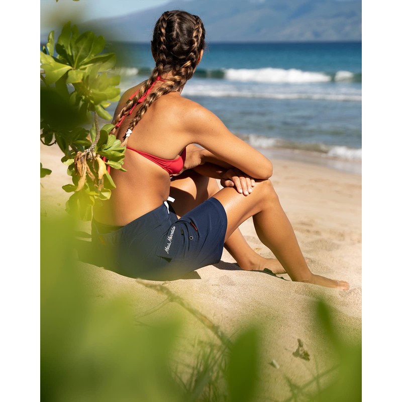 Maui Rippers Pantalones cortos de natación elásticos en 4 direcciones