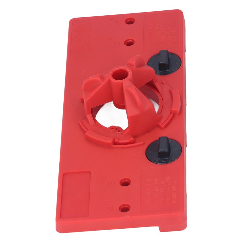 Hinge Hole Saw Jig ABS Concealed Hinge Drilling Guide Locator