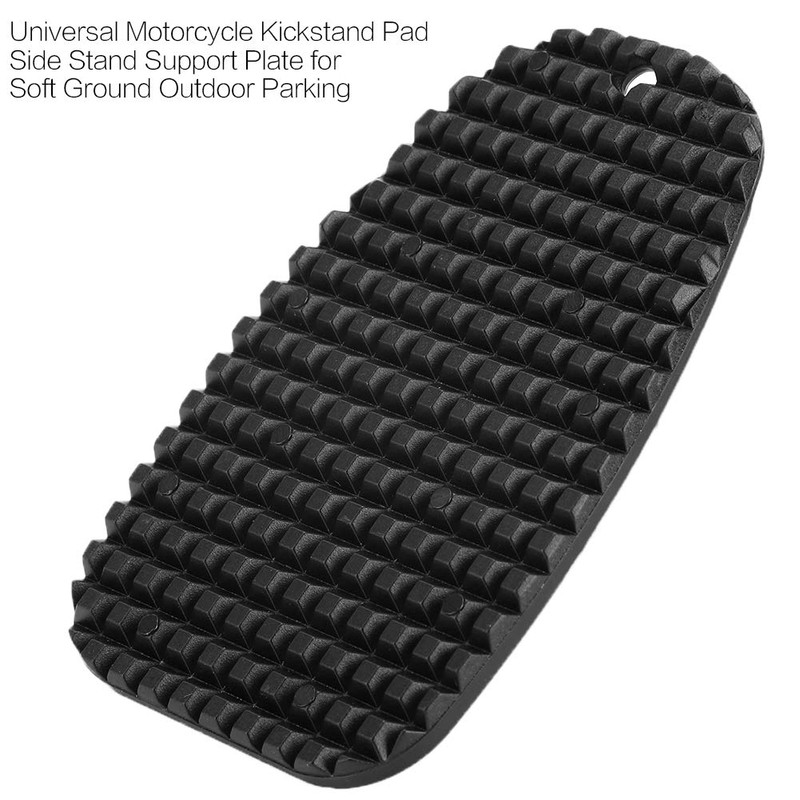 Motorcycle Kickstand Pad, Universal Motorcycle Kickstand Pad Side Stand Support