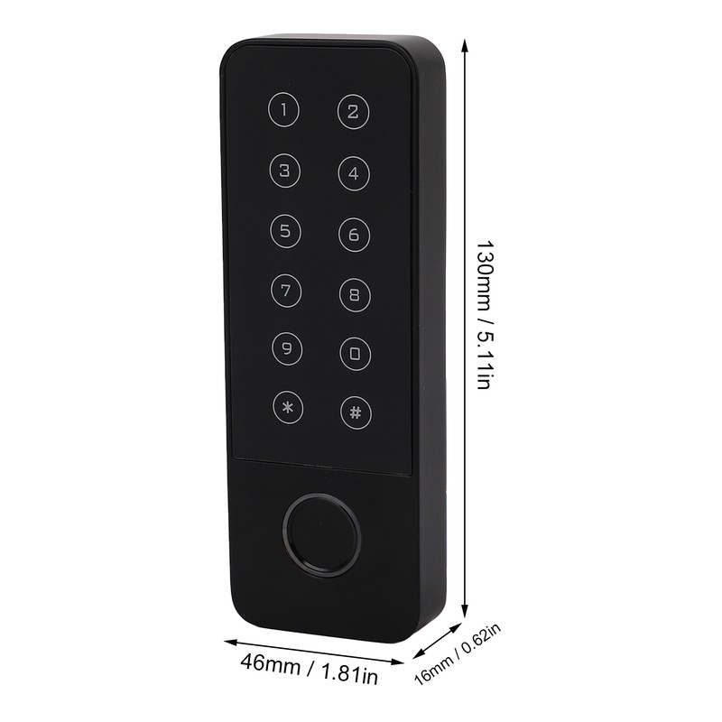 Door Access Control System Waterproof ID Card Fingerprint Password 2120
