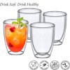 Amazing Abby Andes 12-Ounce Insulated Tumblers (Set of 4), Double-Wall