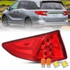 SOCKIR LED DRL Tail Light Assembly w/Bulbs fit 2018-2023 Honda