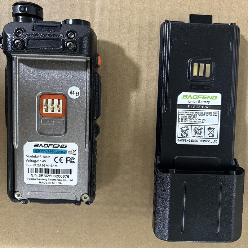 Baofeng Radio Ham Radio Long Range 5RM 10W Handheld NOAA
