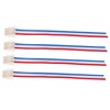 BUGUUYO 4pcs Motorcycle Switch Button Connector for Horn Headlight Turn