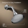 KOHLER 10282-AK-CP Forté® Single-function showerhead, 2.5 GPM, Corrosion Resistant Finish,