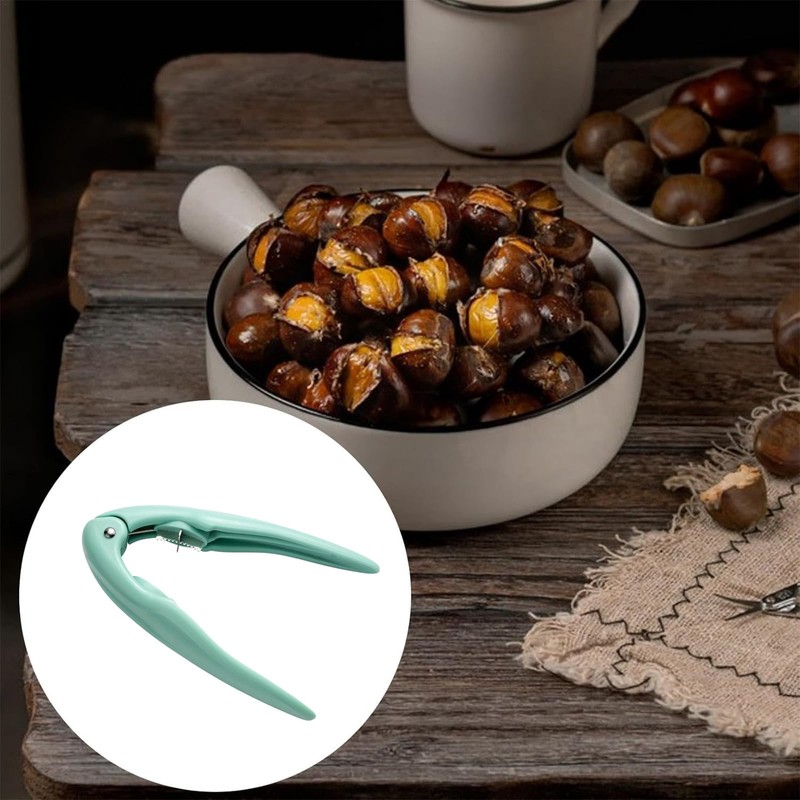 3PCS Chestnut Peeler, Chestnut Cutter Tool,Handheld Chestnut Clip Portable Chestnut