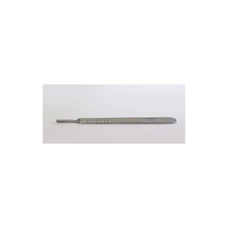 Tredoni Stainless Steel Scalpel Handle Number 3 - Flat Palmar