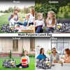 TuErCao Hibiscus Small Lunch Bag Lightweight Insulated Lunch Box for