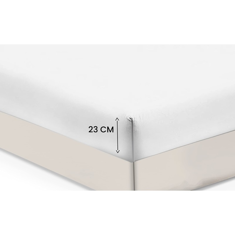 Sapphire Collection Fitted Sheet Non Iron Percale 180 Thread Count