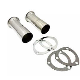 Undisclosed Header Collector Kit 3.00 " reduced to 2.50 Inch 304 Polished Stainless Steel WH