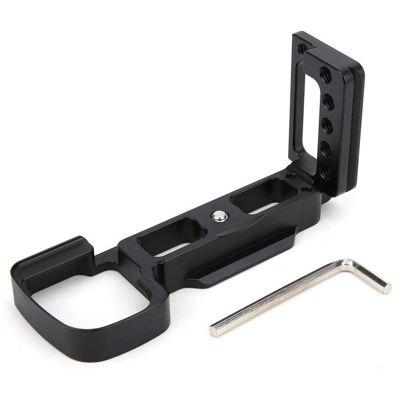 L Plate for Sony A6400, Aluminum Quick Release Plate Vertical