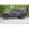 Sky Auto INC Black Gray Camouflage Vinyl Car Wrap Film