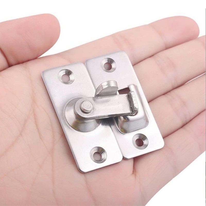 YFFSFDC 90 Degree Door Hasp Lock, 90 Degree Right Angle
