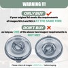 WSEYU Replacement Lid Compatible with 64 oz Low Profile Container