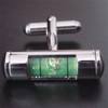 鎌倉カフス工房 水準器（緑）・カフス sc005