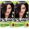 Garnier Hair Color Nutrisse Nourishing Creme, 20 Soft Black (Black