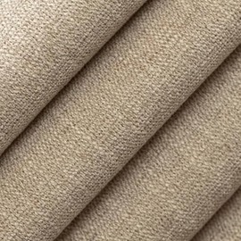 Natural Stain Resistant Performance Pet Friendly Texturedd Upholstery Fabric by The Yard - SKU: Rhythm Hemp