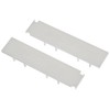 GARDINIA End Piece For 2-Track Rails GE2 Models, 2-Pack, Plastic,