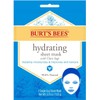 Burt's Bees Hydrating Face Mask, Single Use Sheet Mask, 6