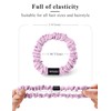 THXSILK 100% Mulberry Silk Scrunchies for Women, No Damage Hair