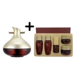 Sooryehan Cheonsam Seonyu Cream 50ml + Hyobidam Fermented 5-piece Gift Set / 수려한 천삼 선유 크림 50ml+효비담 발효 5종 기프트 세트