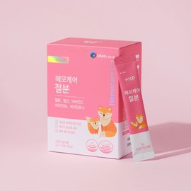 Iron supplement, supplement for pregnant women and children, Lipoper Hemoglobin, infant and toddler 30 packets, 4 pcs / 철분 영양제 임산부 어린이 보충제 리포퍼 헤모글로빈 영유아 30포, 4개