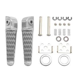 TCMT Rear Passenger Footpegs Footrest Fit For Kawasaki Z900 ABS 2017-2025 Ninja 400 2018-2024 Z400 2019-2024 ZX-4RR 2023-2025 Z7 Hybrid 2024-2025 Replacement for 34028-0366 34028-0367