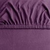 DecoKing Fitted Sheet Super King Cotton Jersey Boxspring, Amber Collection,